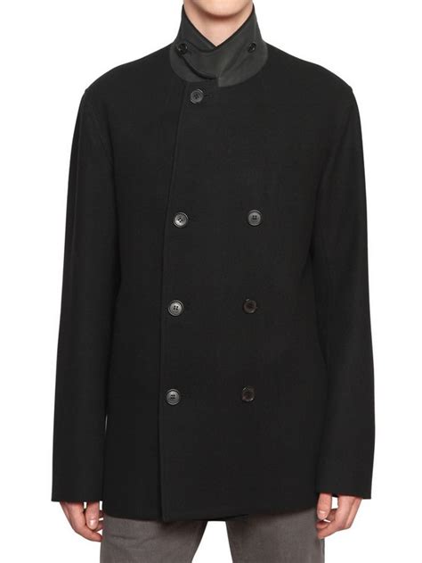 dior men's pea coat for sale|Dior jackets for men.